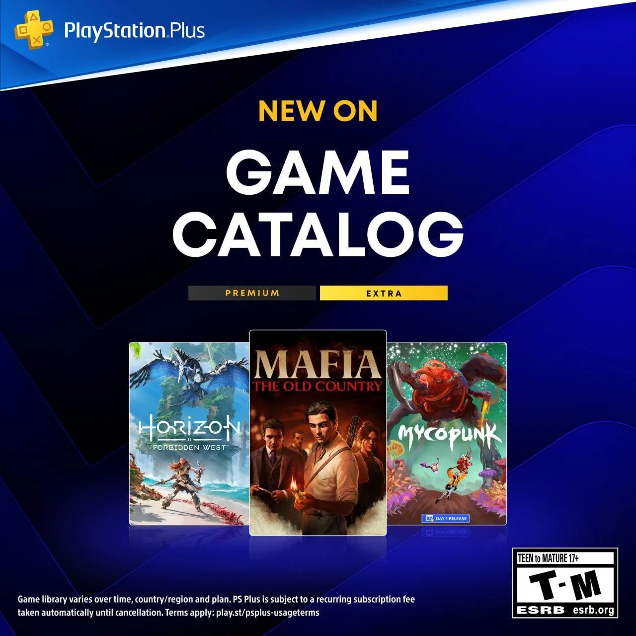 Новые игры в каталогах PS Plus Extra и Deluxe — добавят Mafia и Horizon