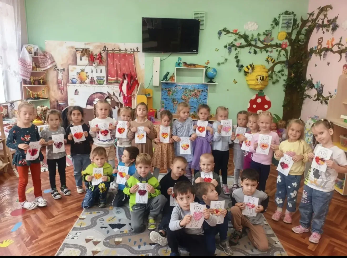 День пожилого человека в нашем детском саду!