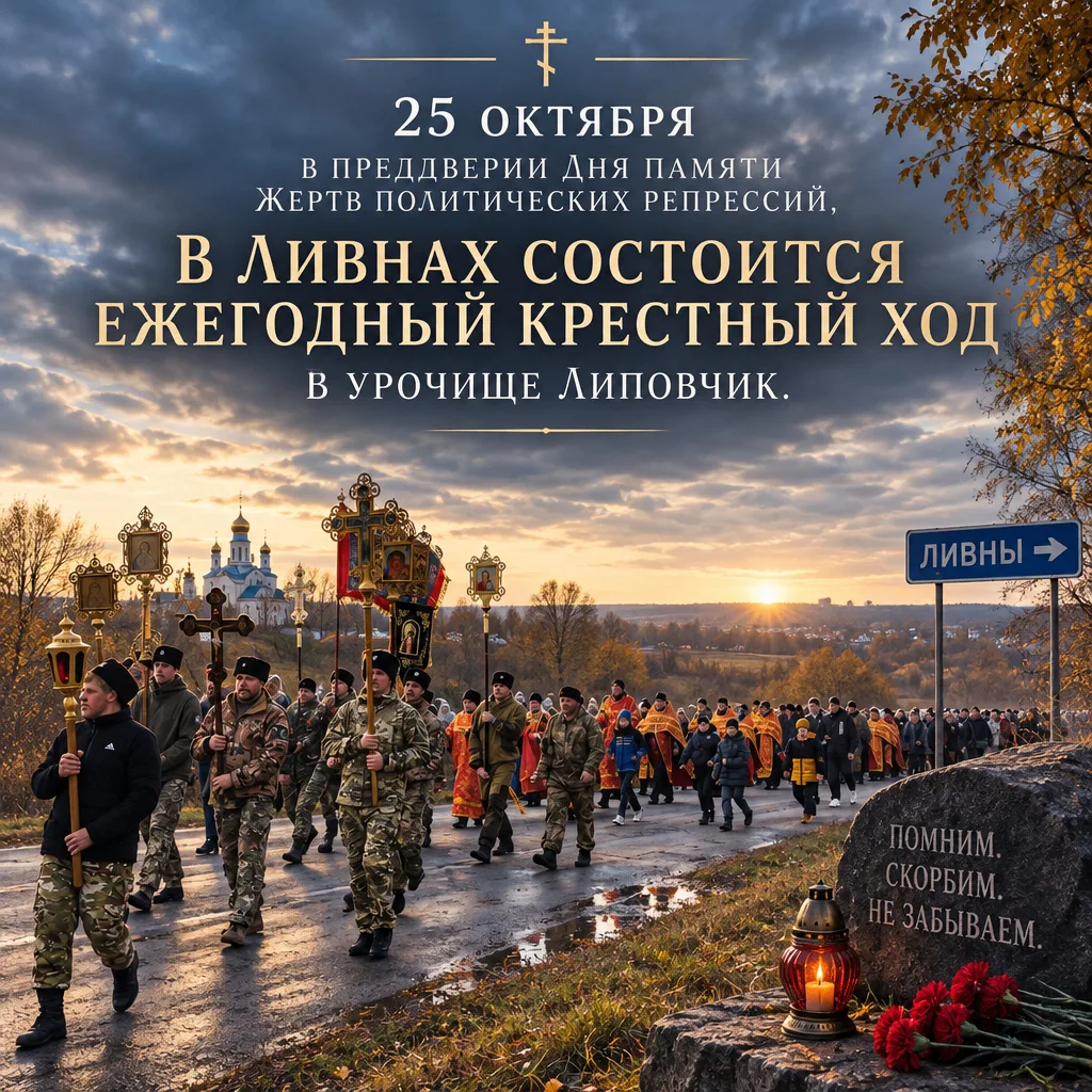 25 ОКТЯБРЯ, В ПРЕДДВЕРИИ ДНЯ ПАМЯТИ ЖЕРТВ ПОЛИТИЧЕСКИХ РЕПРЕССИЙ, ПО БЛАГОСЛОВЕНИЮ ЕПИС...