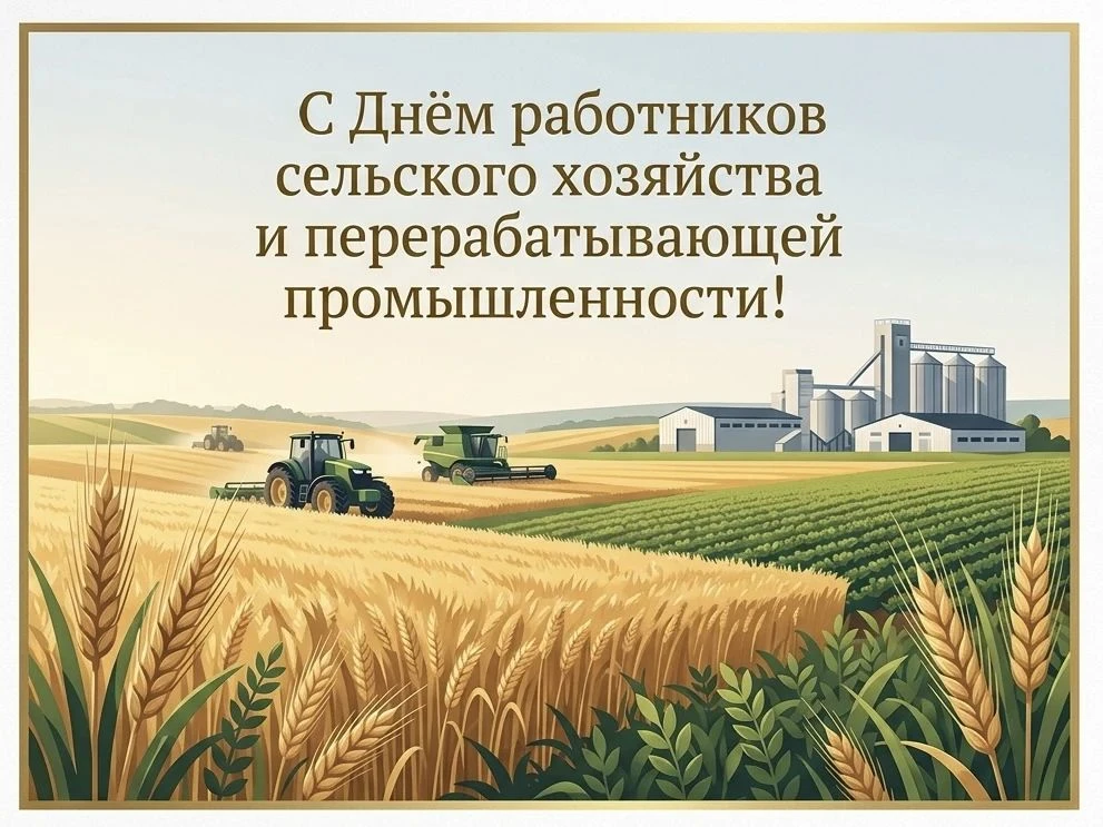 Дорогие работники и ветераны сельского хозяйства и перерабатывающей промышленности Волг...