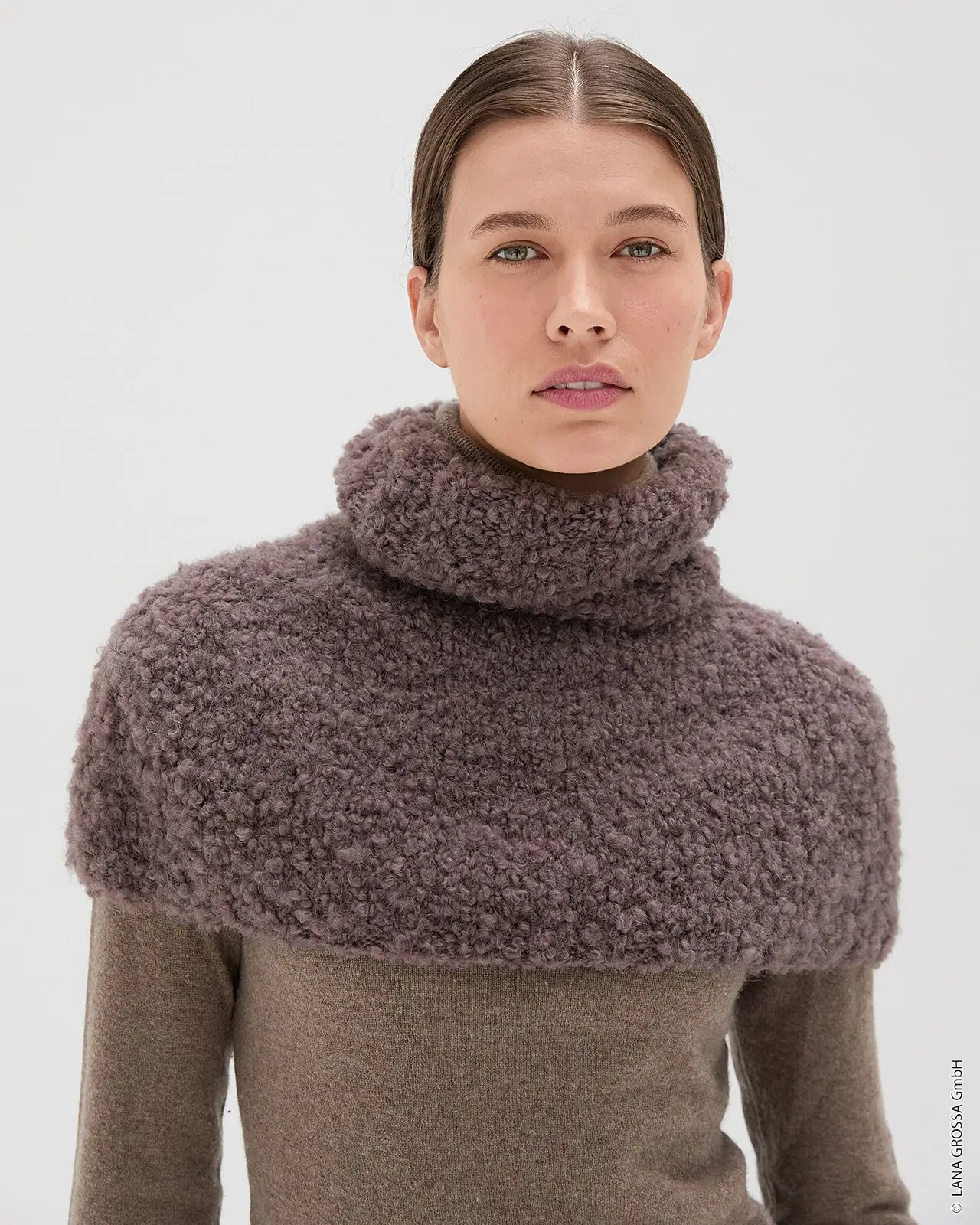 🧣 Манишка №12 из журнала Lana Grossa Accessories 23