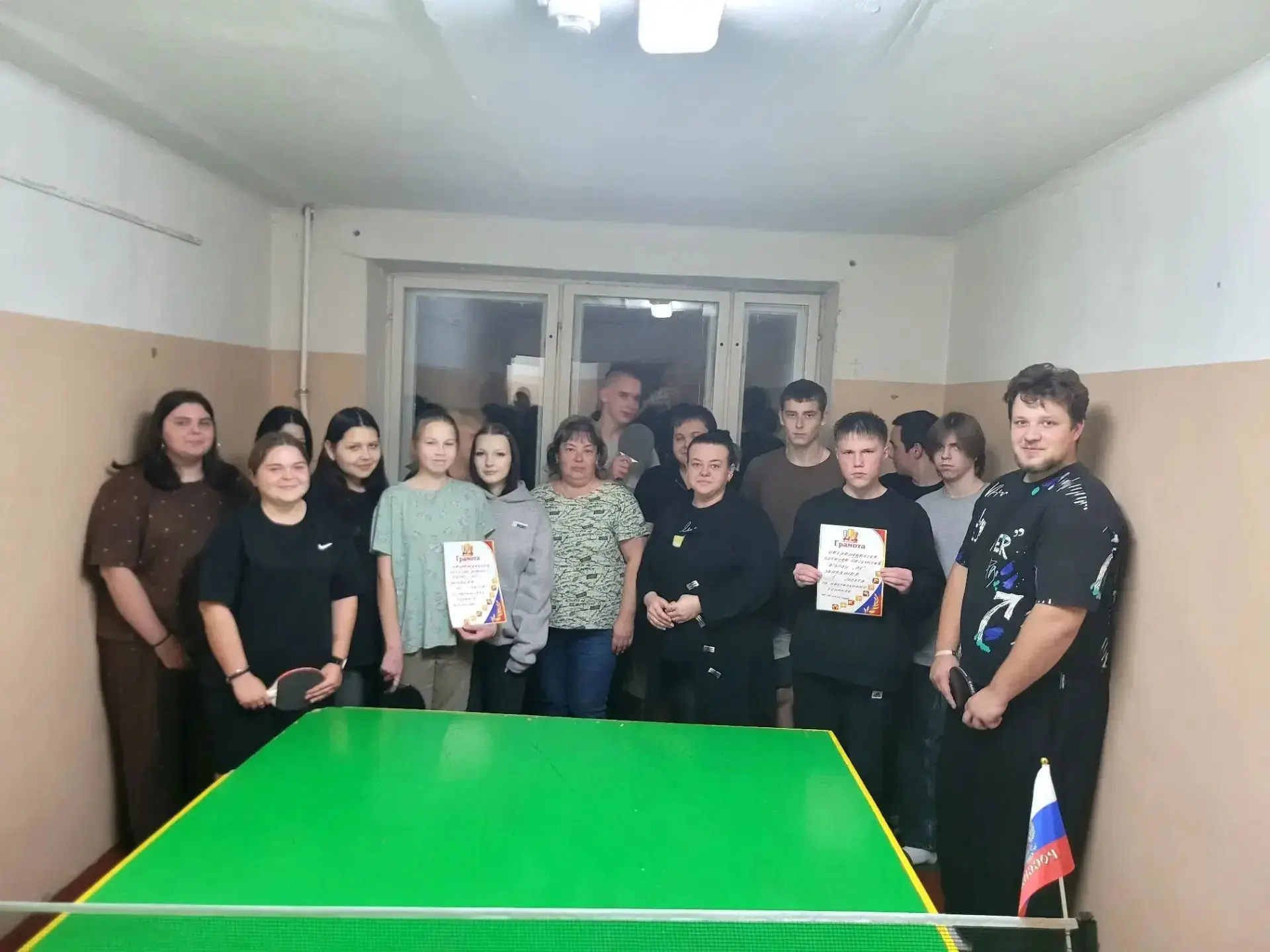 🏓 Спортивный вечер в общежитии колледжа: определяем лучших в настольном теннисе!