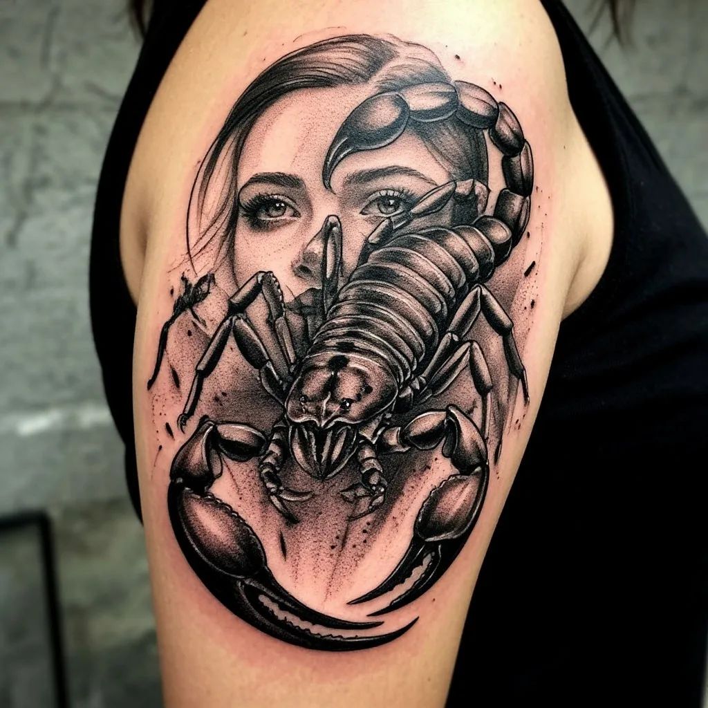 Девушка и скорпион 🦂