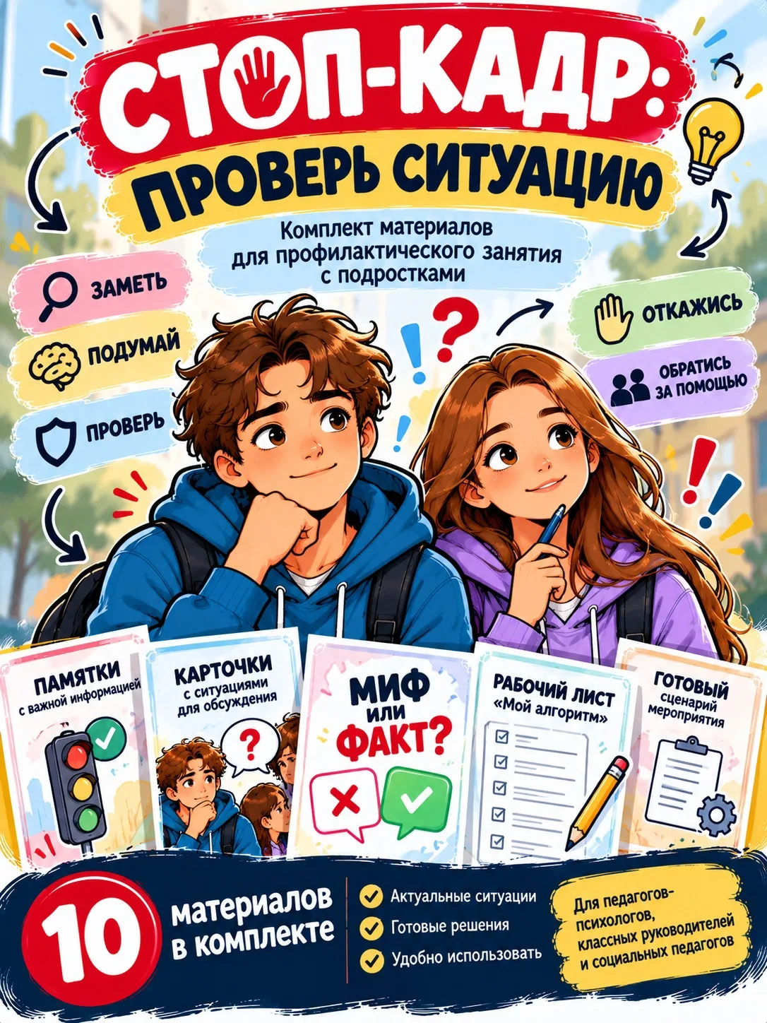 ‼"СТОП-КАДР: ПРОВЕРЬ СИТУАЦИЮ"‼