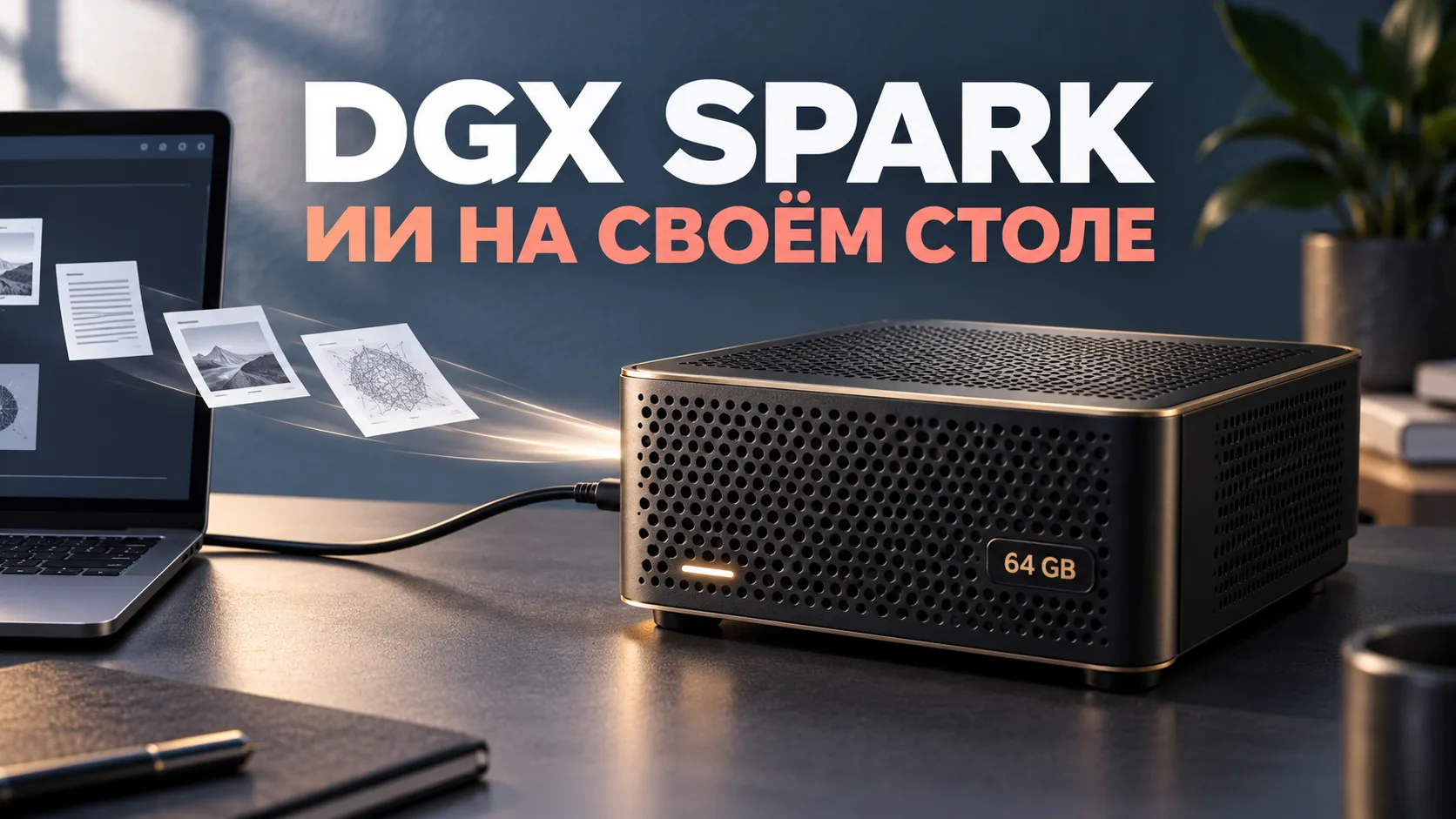 NVIDIA ставит ИИ на стол: что умеет DGX Spark с 64 ГБ памяти