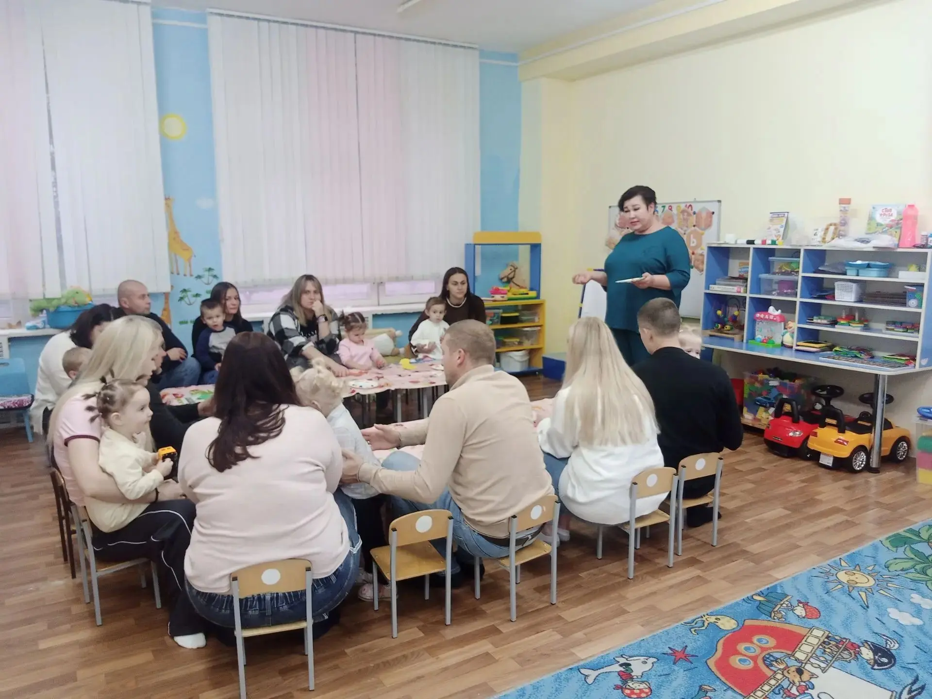«Ателье в яслях» приуроченное ко Дню Отца.