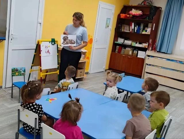 🎨 Тема дня: «Геометрический кот» 🐱