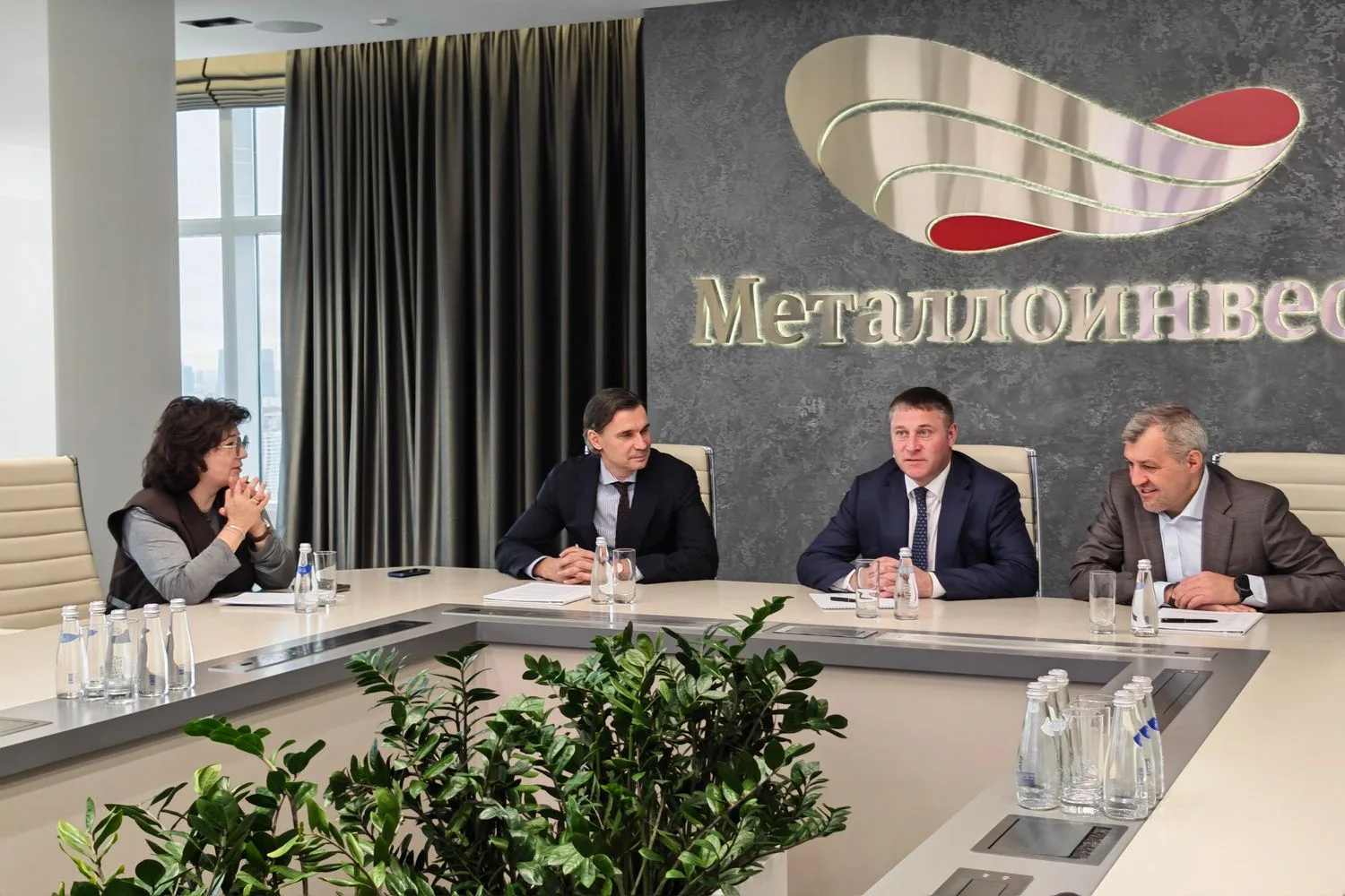 🤝 Губернатор встретился с руководством Металлоинвеста в Москве