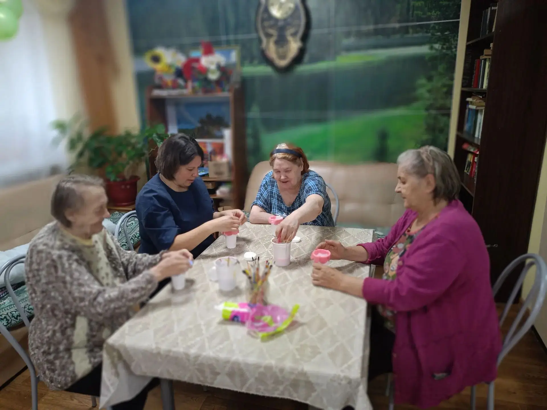Сегодня в нашем Доме социальной заботы царила по-настоящему тёплая атмосфера. 🌸
