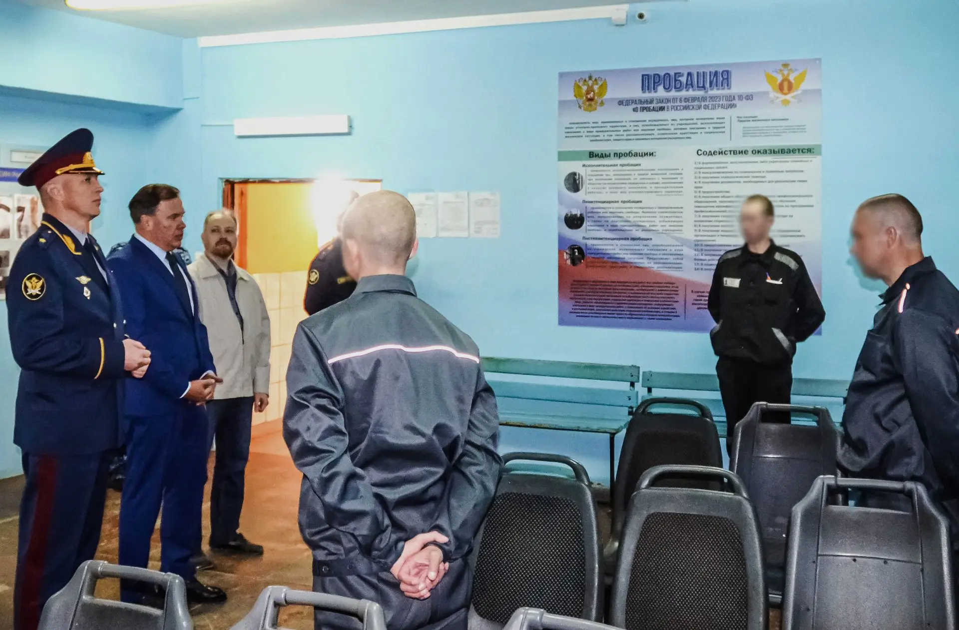 Представители Общественной наблюдательной комиссии посетили исправительную колонию №2 У...
