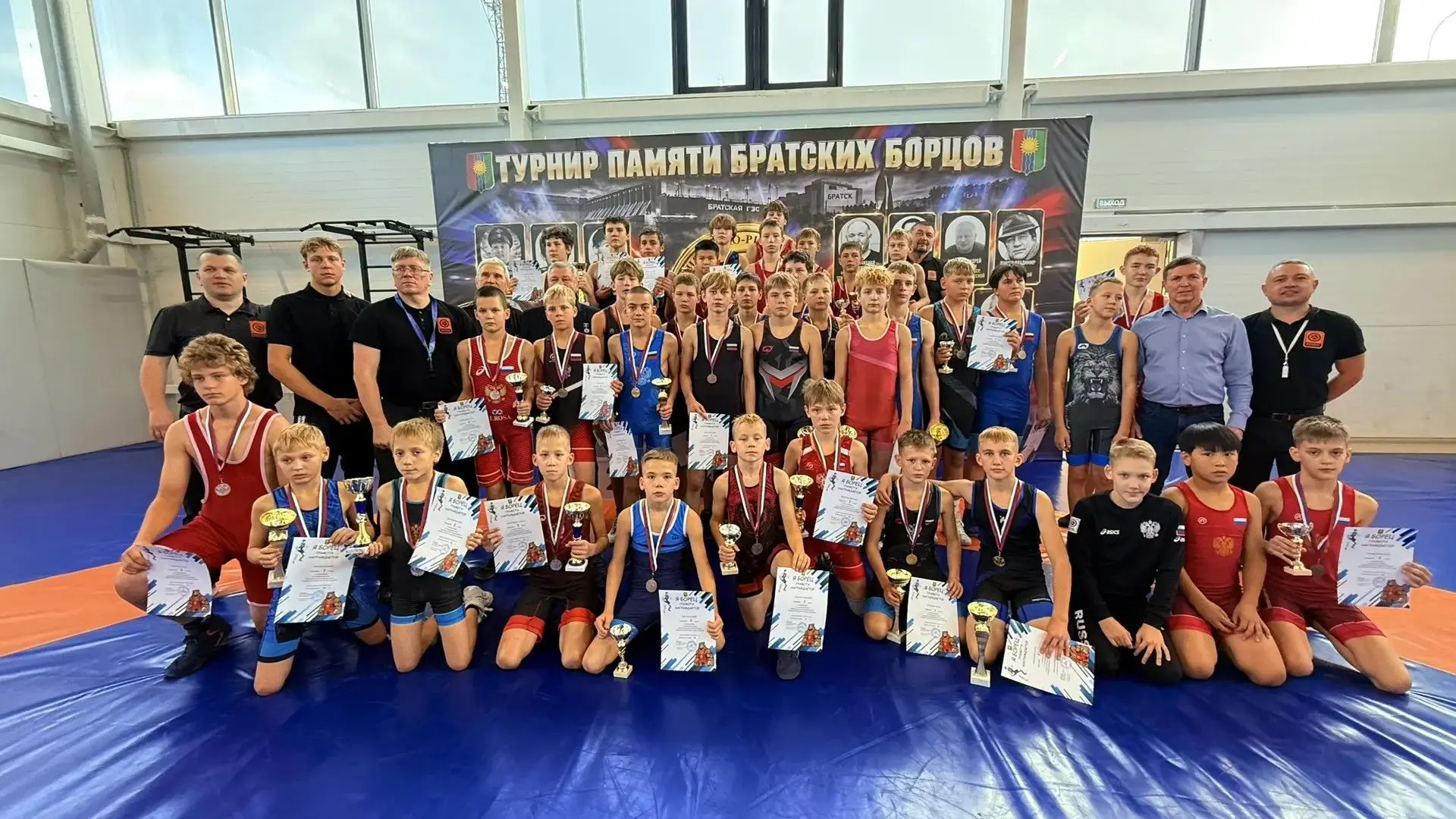 В Братске прошёл Турнир памяти братских борцов