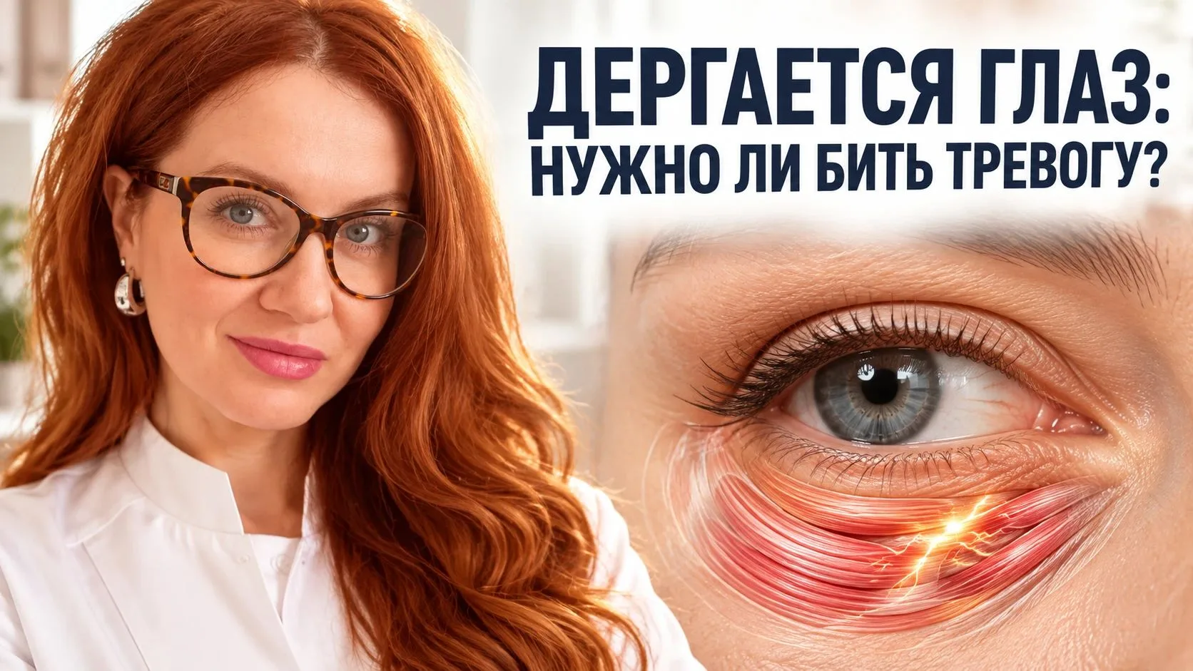 ДЕРГАЕТСЯ ГЛАЗ: НУЖНО ЛИ БИТЬ ТРЕВОГУ?