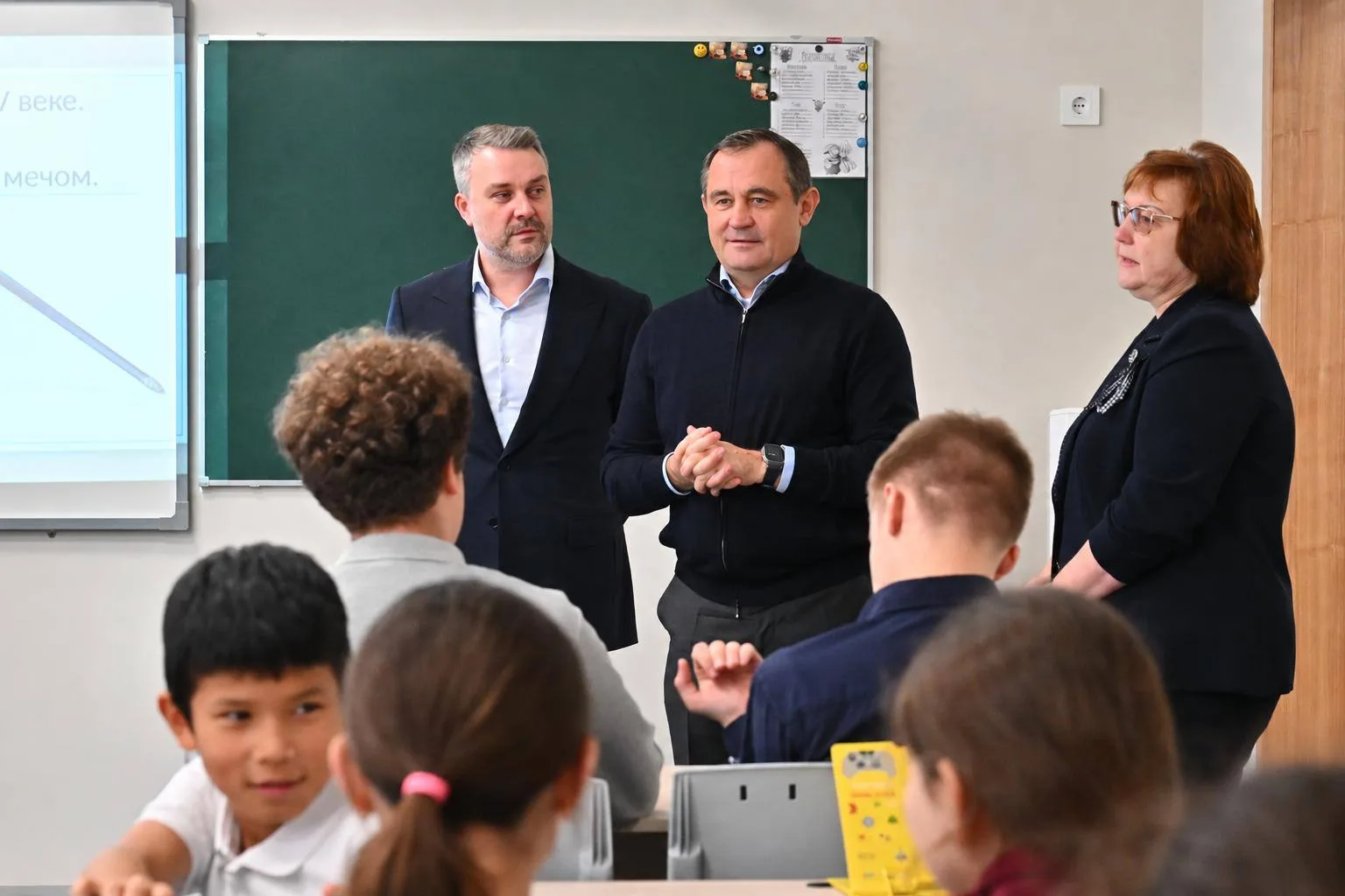 Посетил школу №30 в Балашихе