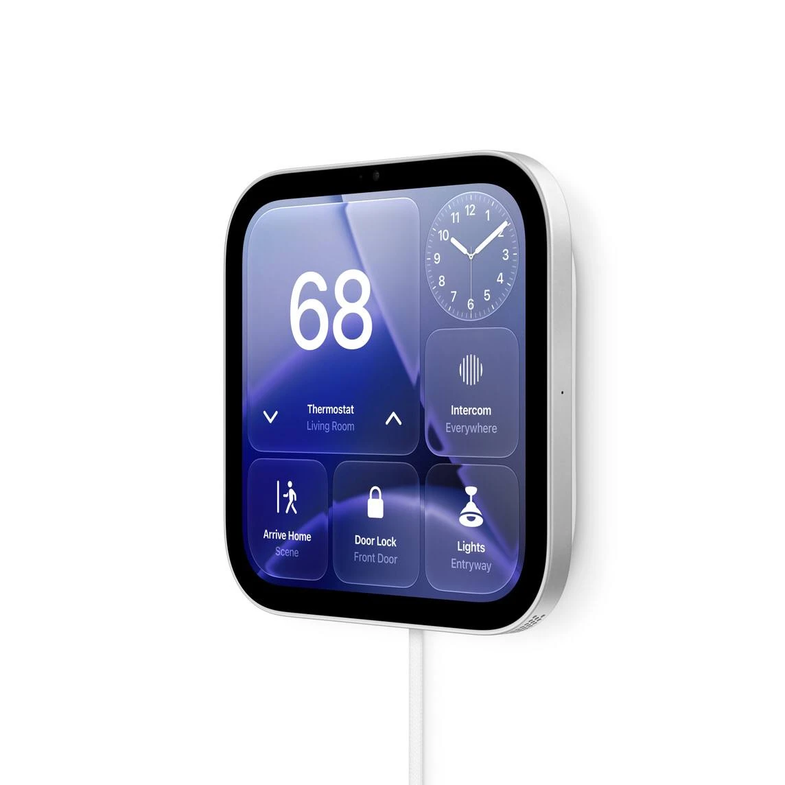 Настенное крепление для Apple HomeView придётся покупать отдельно