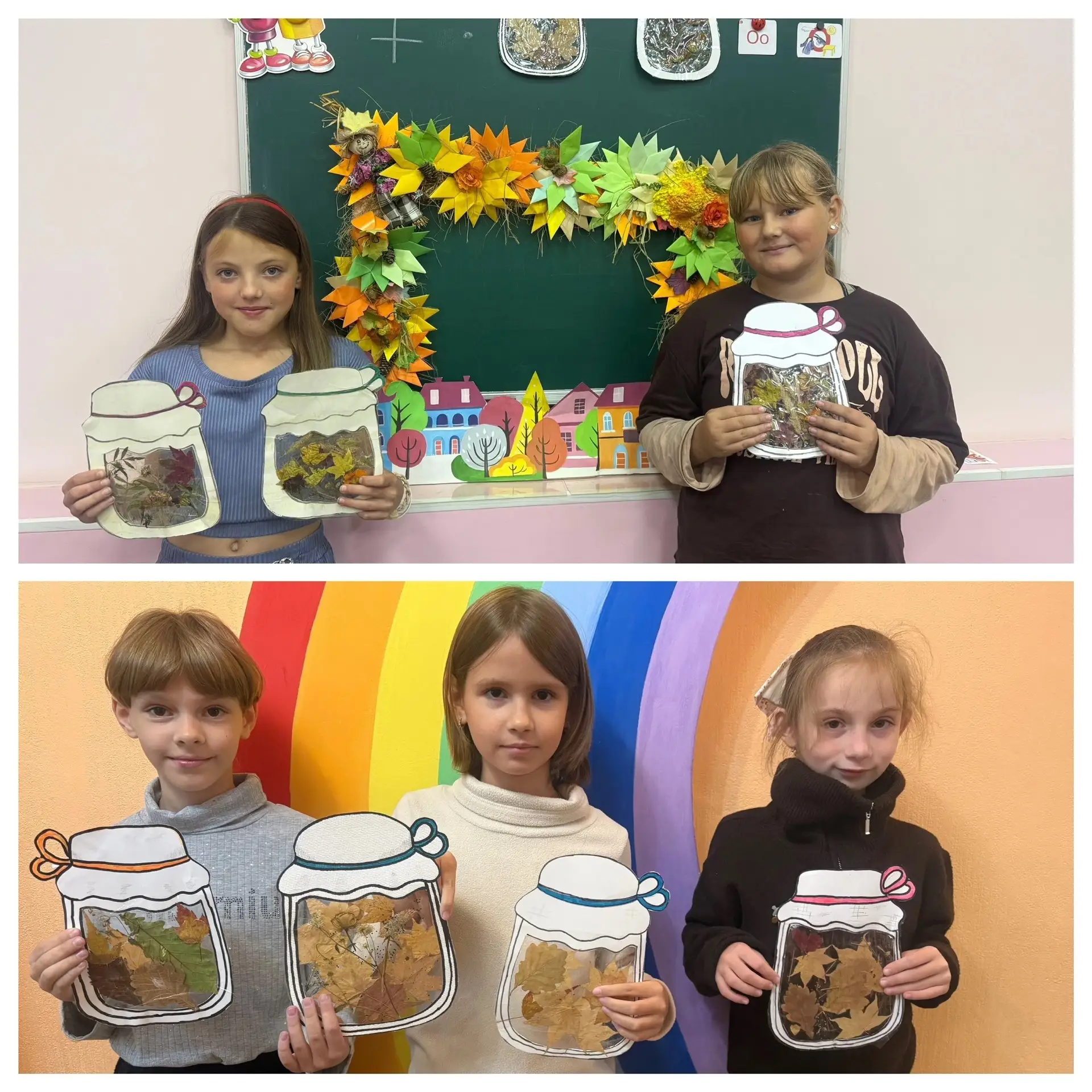 🍁 Осенние секреты наших юных художников! 🍂