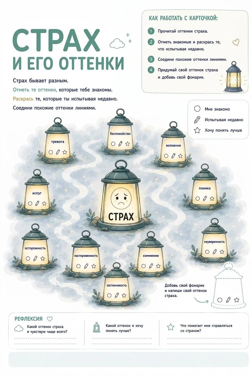 Продолжаем говорить об эмоциях 🔦