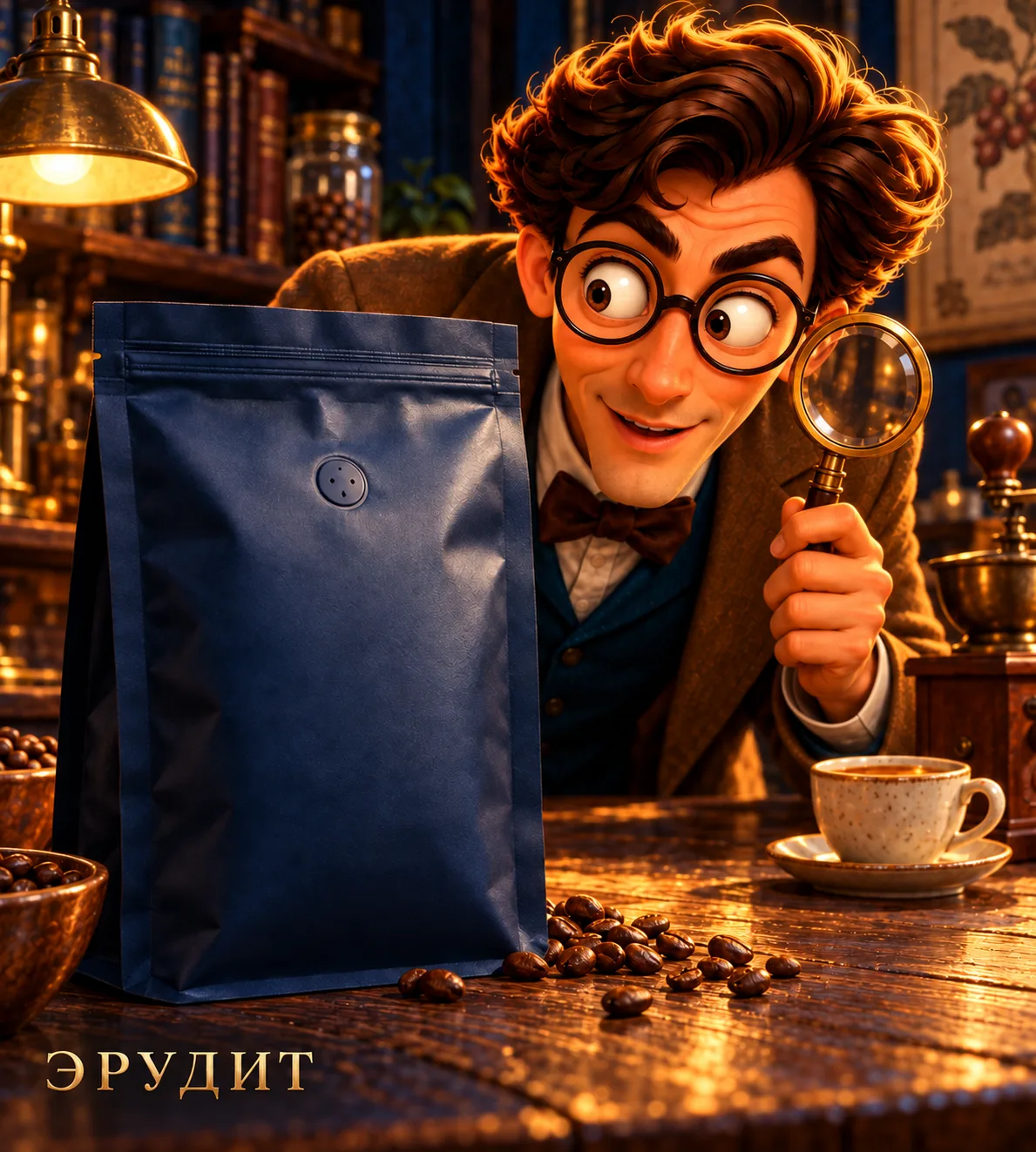 ☕ Этот кружок на пачке кофе — не для того, чтобы нюхать