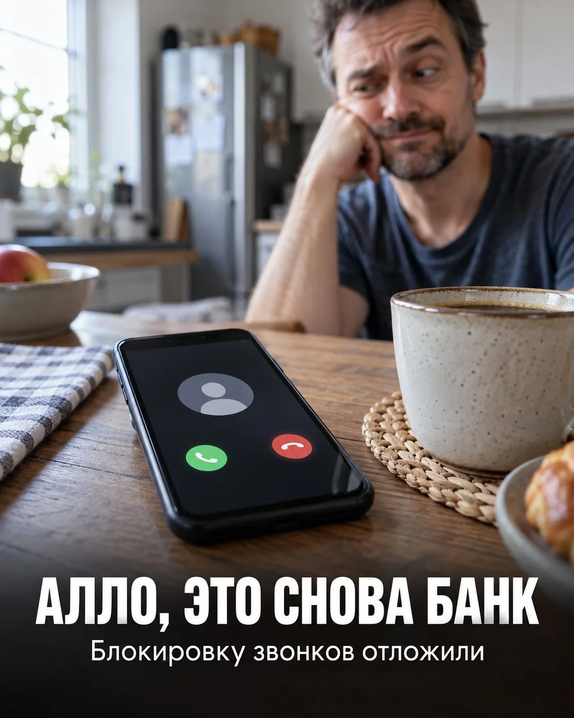 📞 Блокировку звонков банков отложили