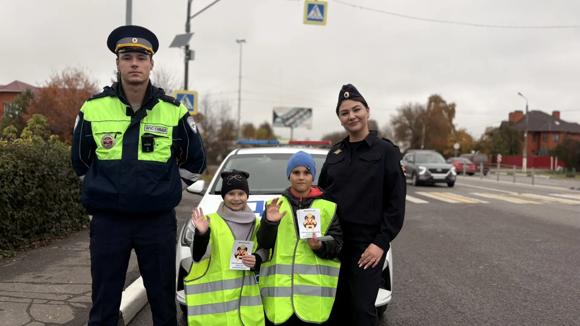 Будущие защитники дорог! 🚓