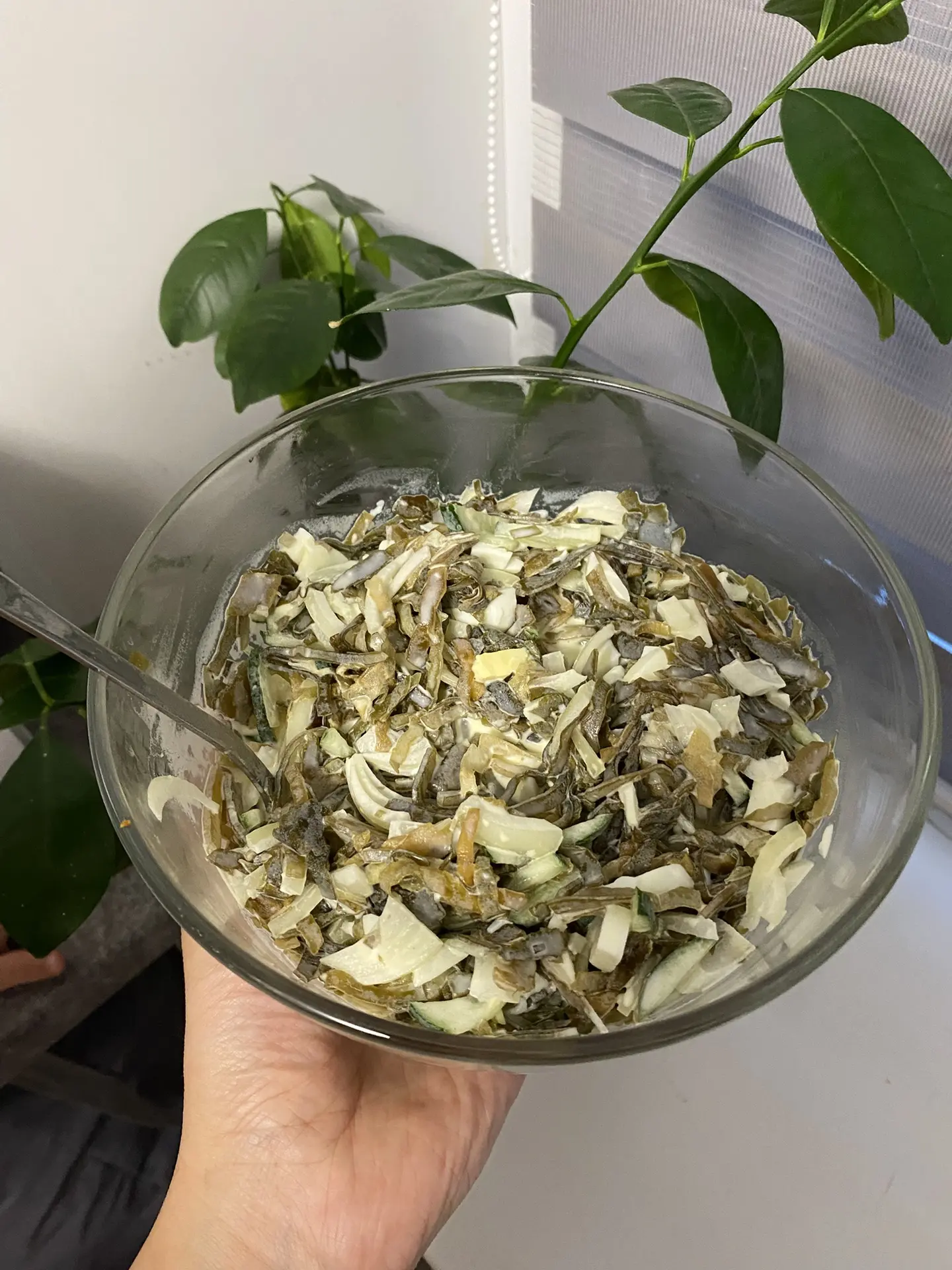 Салат из морской капусты
