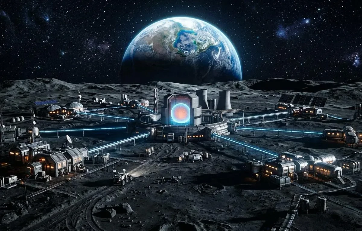 ⚡️Россия планирует построить АЭС на Луне к середине 2030-х