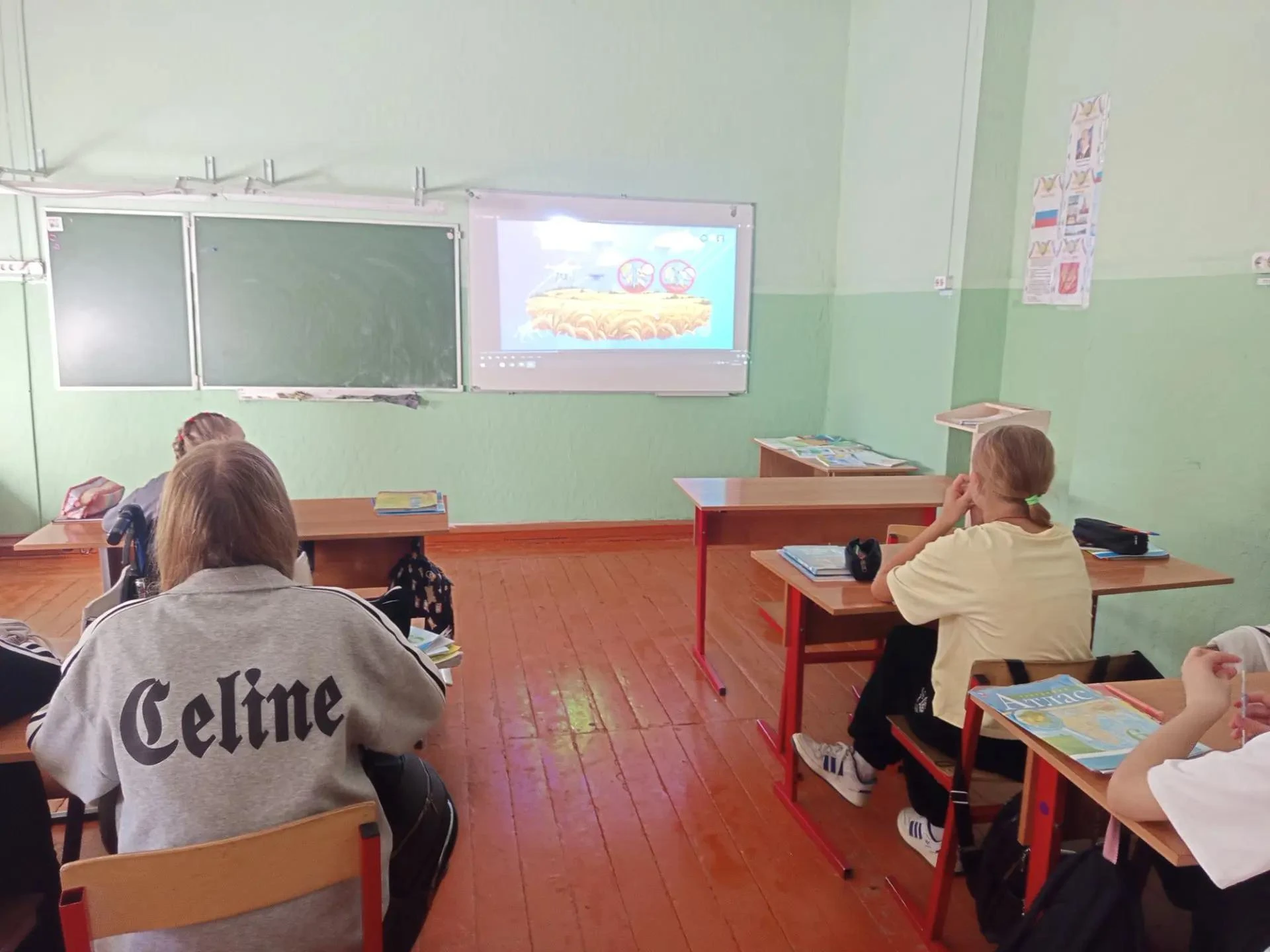 Занятие курса «Россия — мои горизонты» в МКОУ Р‑Буйловской СОШ
