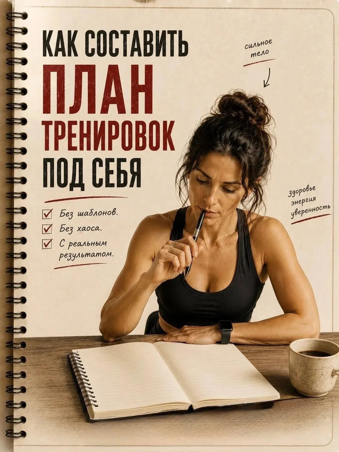 КАК СОСТАВИТЬ ПЛАН ТРЕНИРОВОК ПОД СЕБЯ
