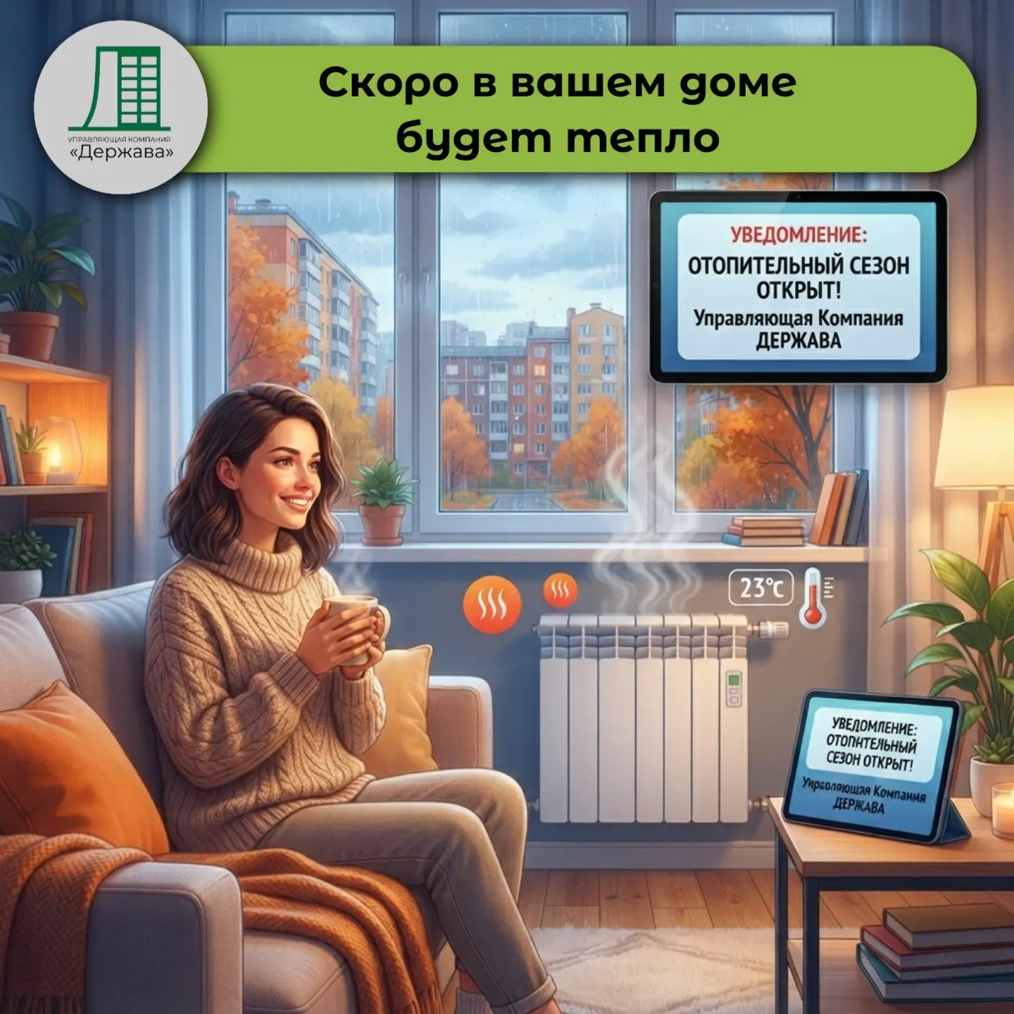 Начинается отопительный сезон 2026-2027