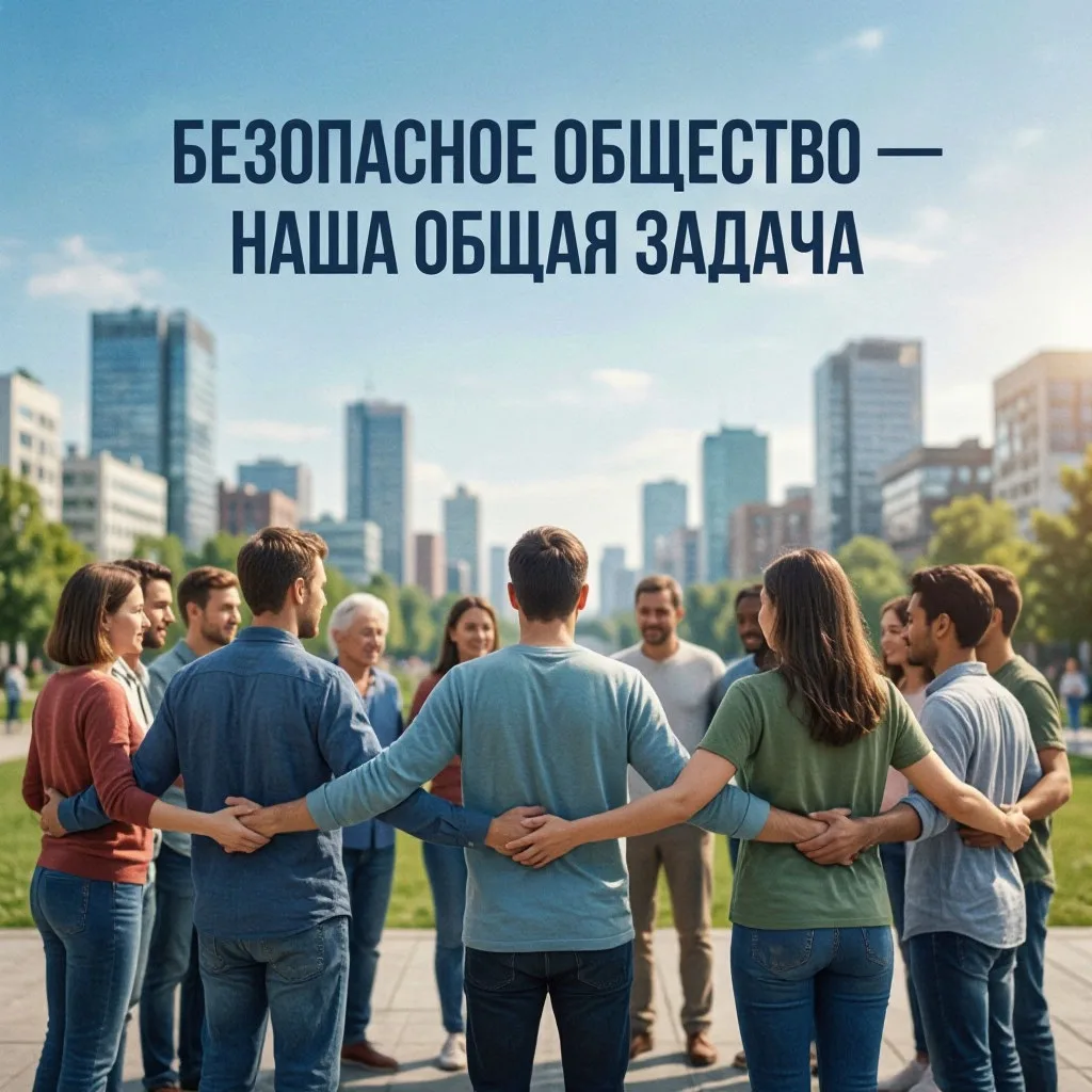 🔒 Безопасное общество — наша общая задача 🔒