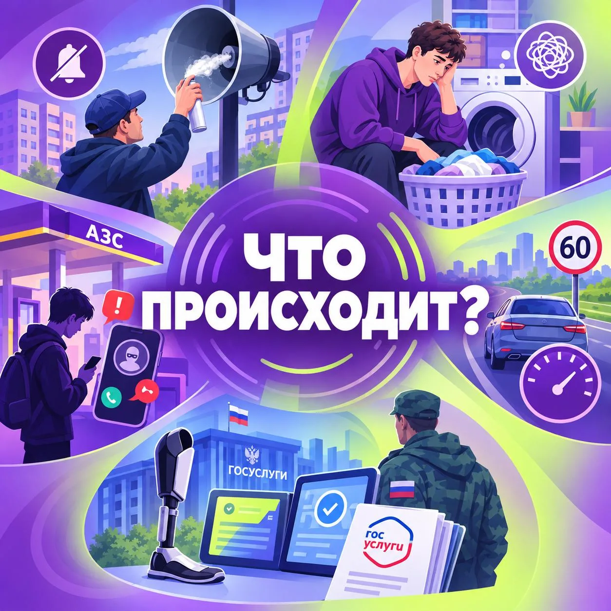 🗞 В Сочи заглушили сирены ради семейного спокойствия, в Щелкове школьница подожгла бен...