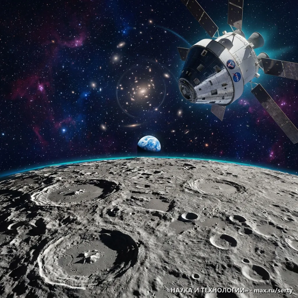 🌕 NASA открыло доступ к 800 Гбайт данных лунной миссии Artemis II