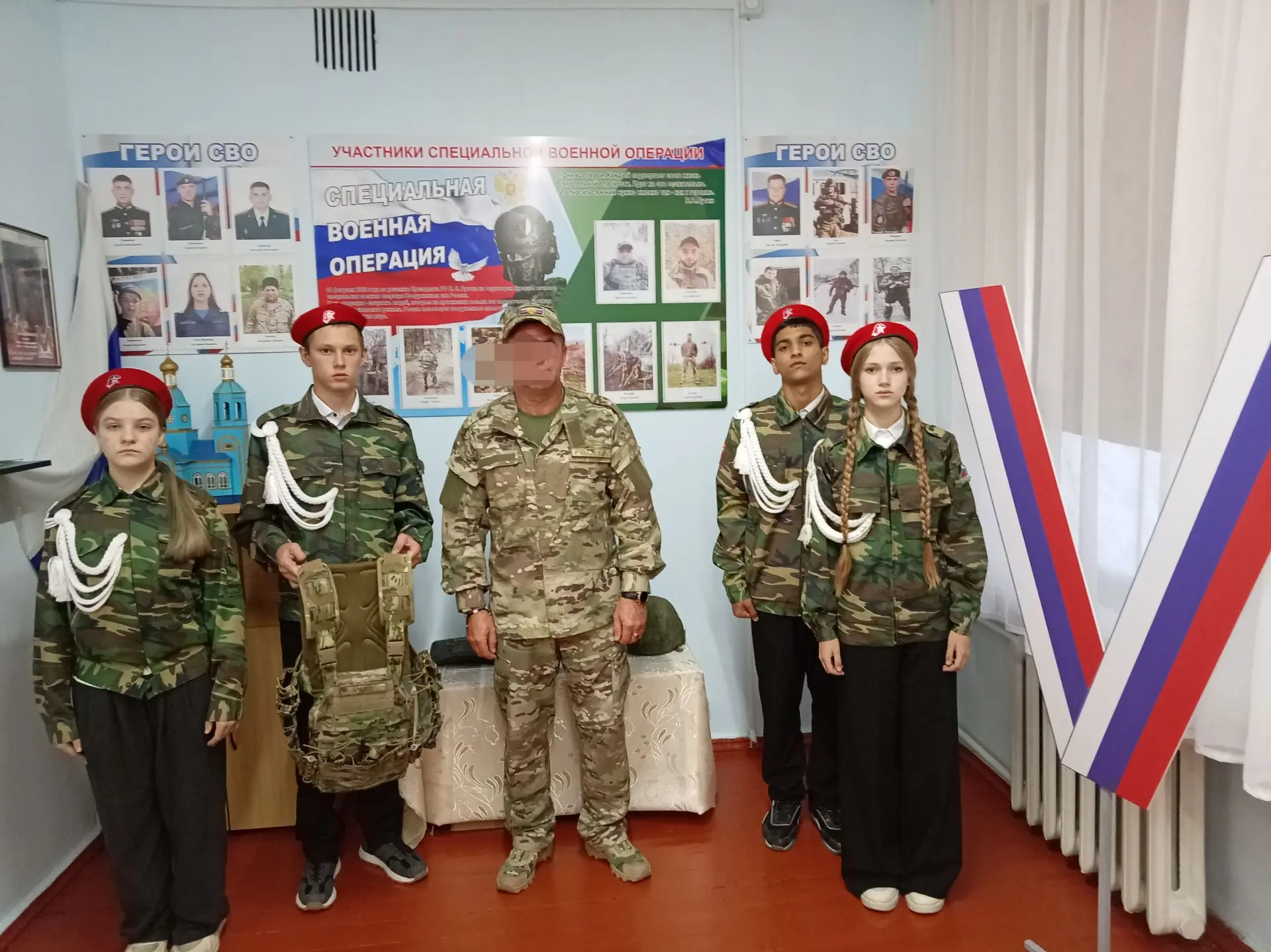🏫 🤝 В Клюевской школе прошла встреча с участником СВО