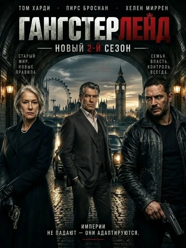 Гангстерленд (2026) 2 сезон \ серия 1-4  🔥