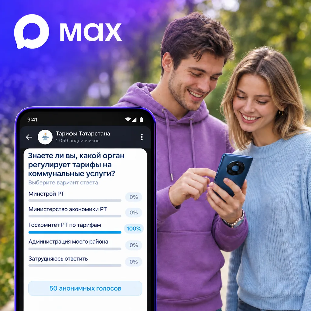 📊 В MAX появилась возможность создавать опросы в каналах