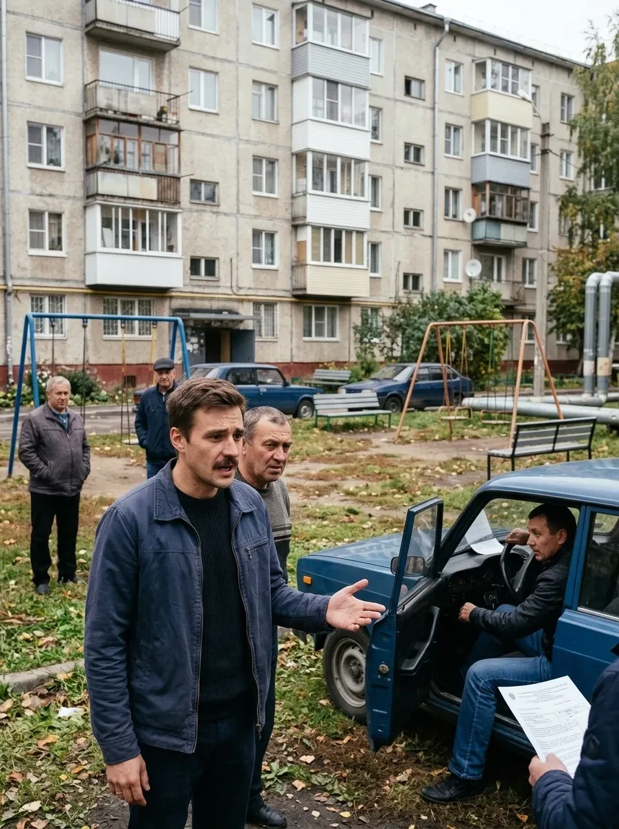 Штраф за газон у дома достиг 3000 рублей. Земля возле качелей работает стоянкой без пар...