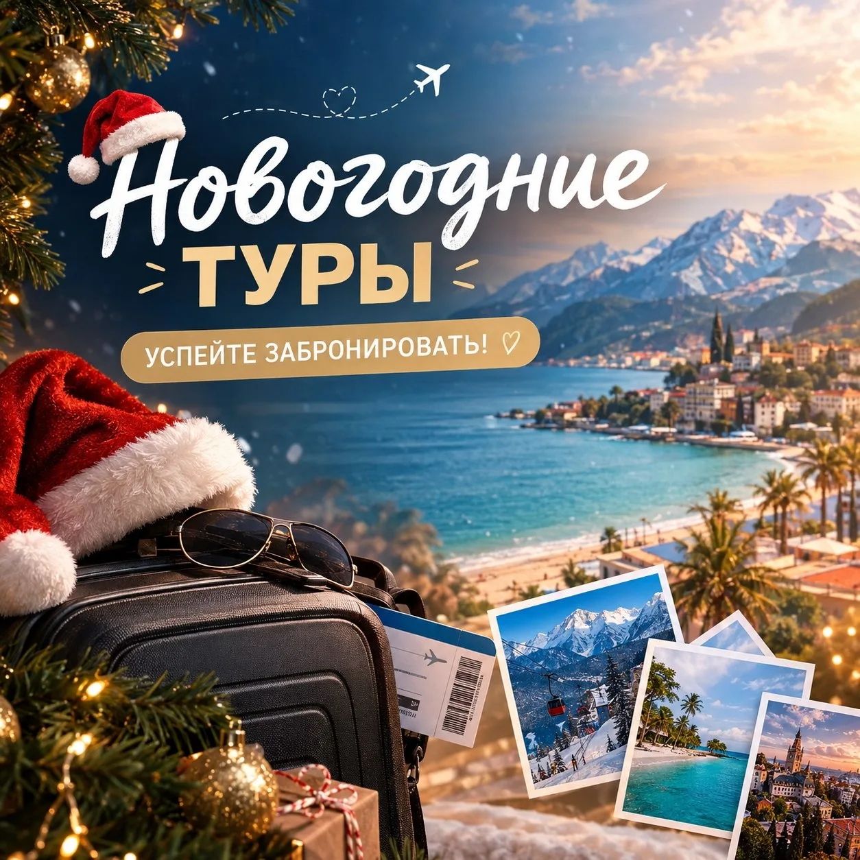 🎄 Новогодние туры.