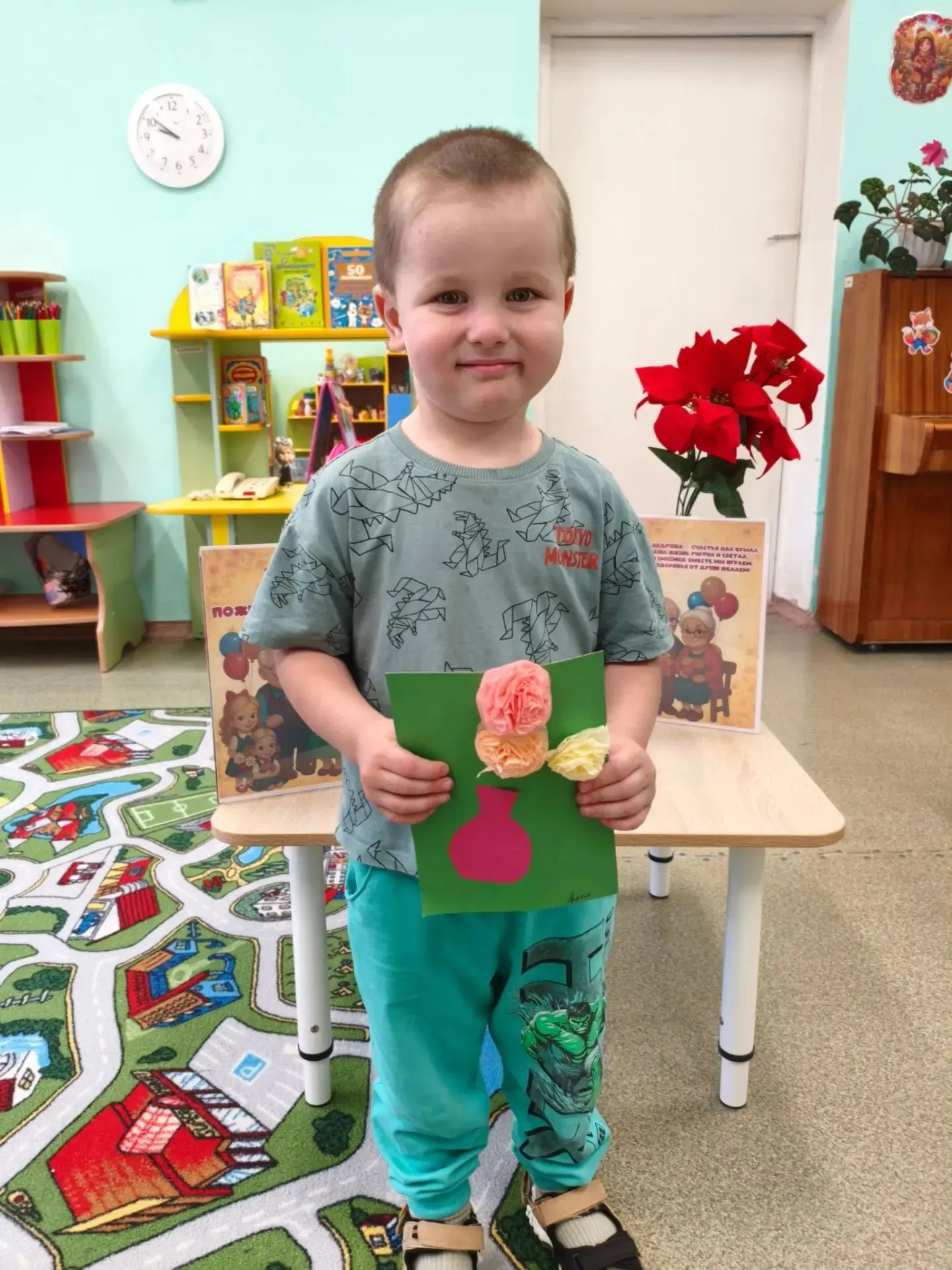 ❤️ Тёплые ладошки группы «Золотая рыбка»: подарок ко Дню пожилого человека! ❤️