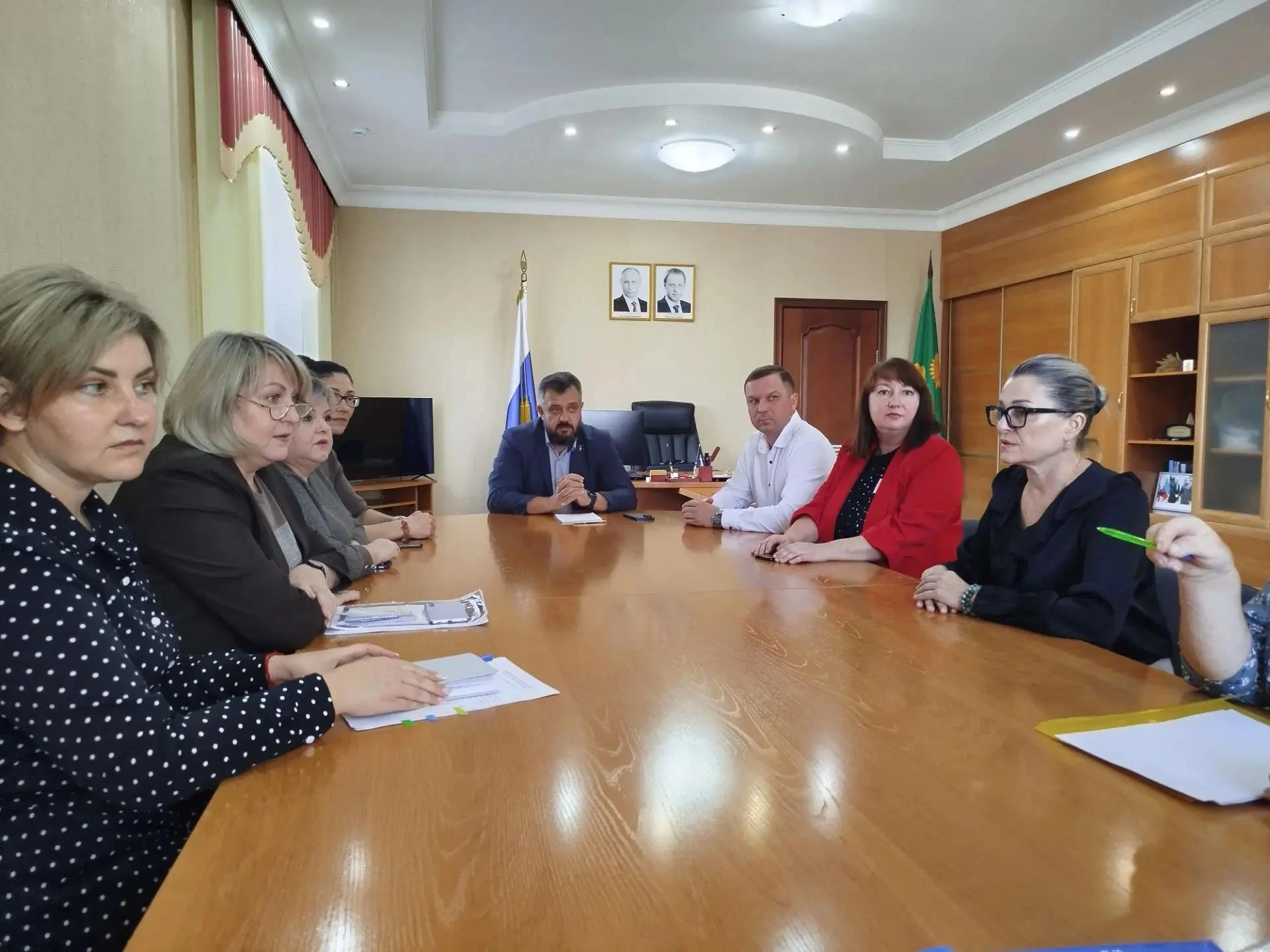 🤝 Глава округа продолжает встречи с общественными советами сёл