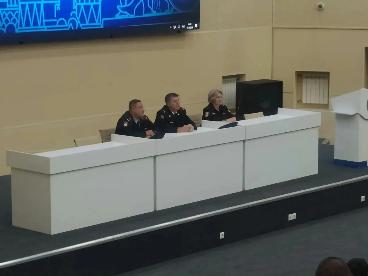 БУДУЩИЕ СПАСАТЕЛИ ВСТРЕТИЛИСЬ С ПОЛИЦИЕЙ