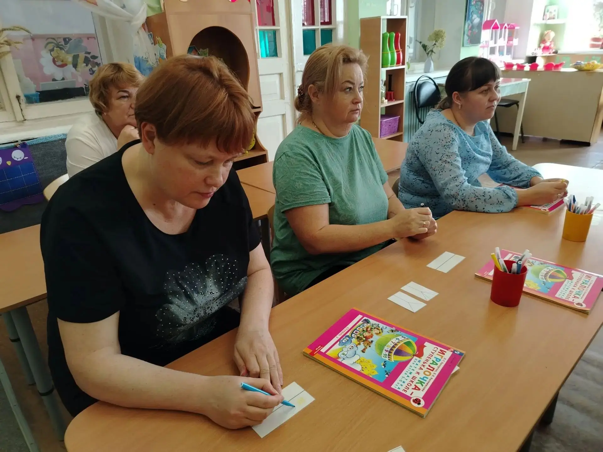 Дошкольное отделение, здания 5,6,7. Сегодня для педагогов организована деловая игра «Пе...