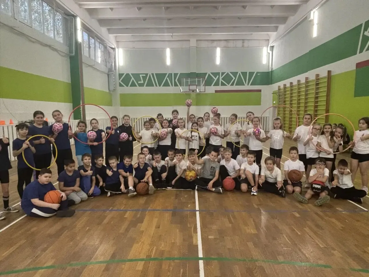 🏀 Сегодня четвероклассники приняли участие в треке «Орлёнок-Лидер». Игровая программа ...