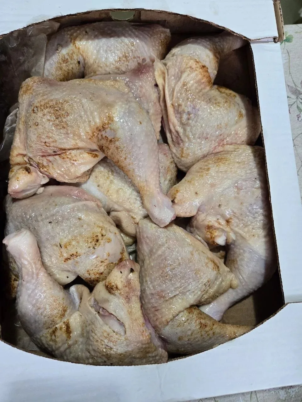 Окорочка очень понравились. Хорошо опалены, обрезаны, по вкусу тоже отличные. В коробке...