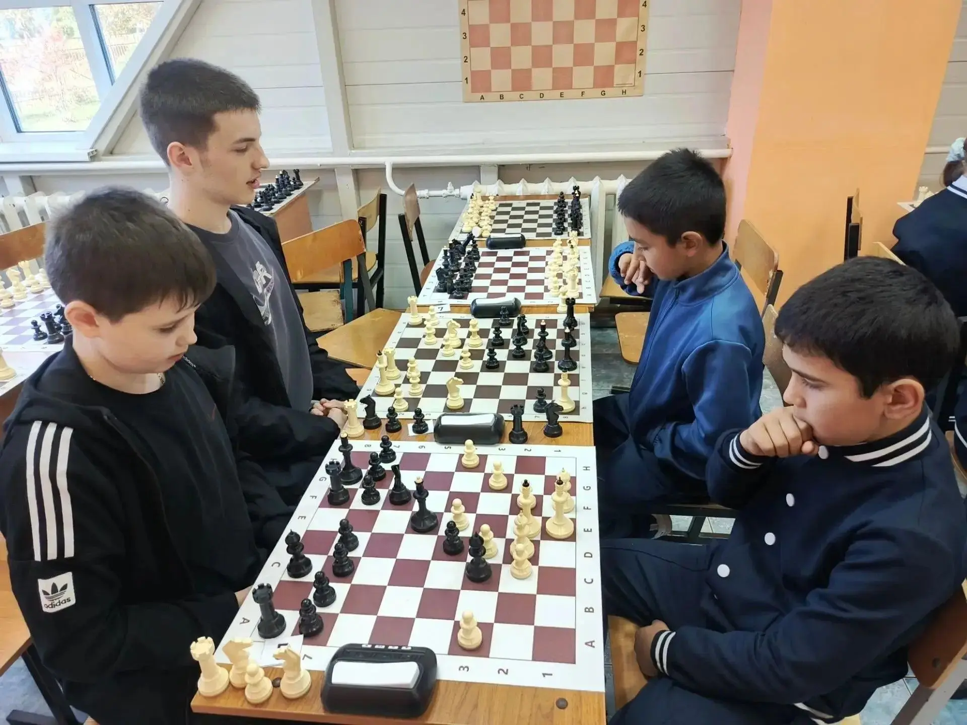 ♟️ Долгоруковский лицей победил в муниципальном этапе Спартакиады по шахматам