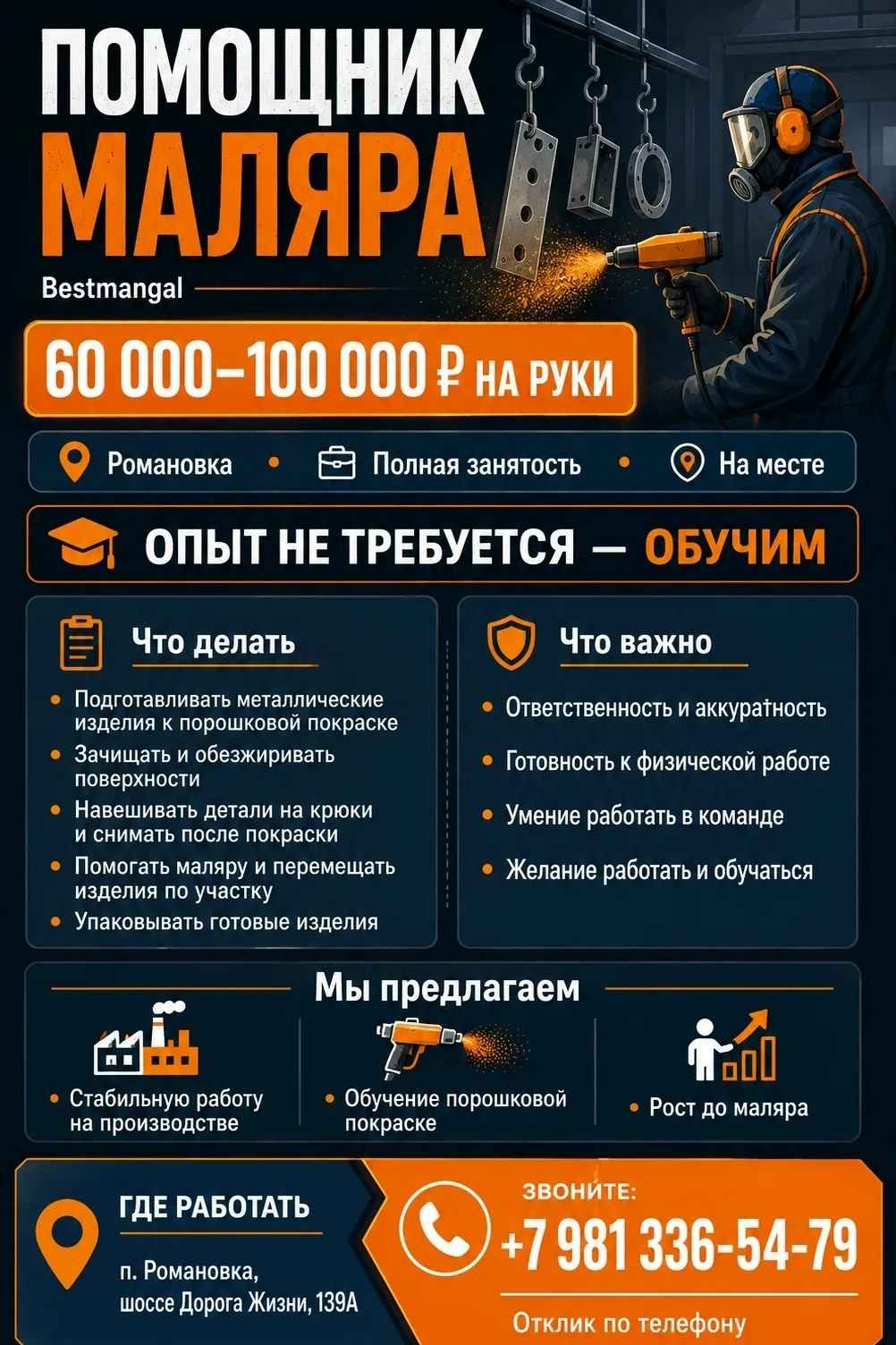 Компания-лидер на рынке уличных кухонь приглашает присоединиться к команде Bestmangal п...