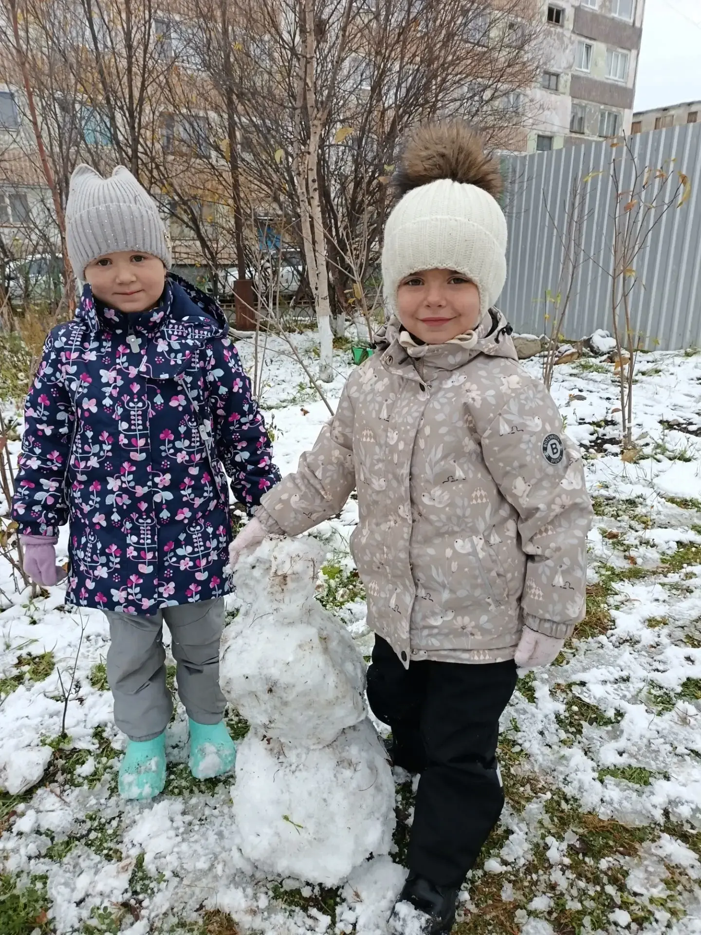 ⛄️ Сезон снеговиков объявляем официально открытым! Сегодня воспитанники группы № 14 сле...