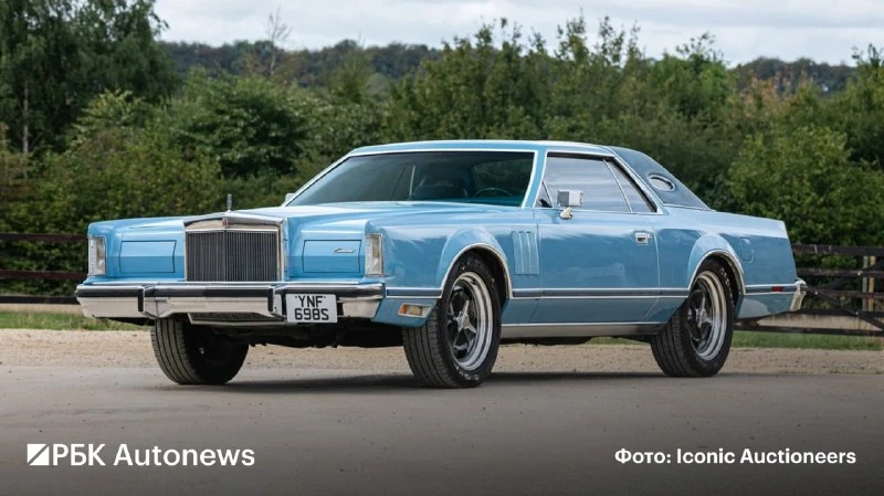 В ноябре на площадке Iconic Auctioneers выставят три автомобиля из личной коллекции тел...