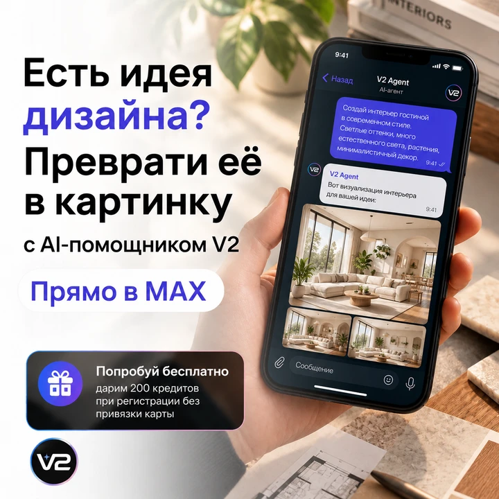 Есть идея для интерьера или проекта? Покажи её, а не просто описывай.