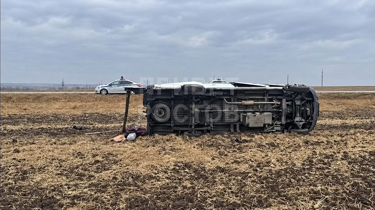 В Ростовской области в результате аварии госпитализированы пять человек с травмами