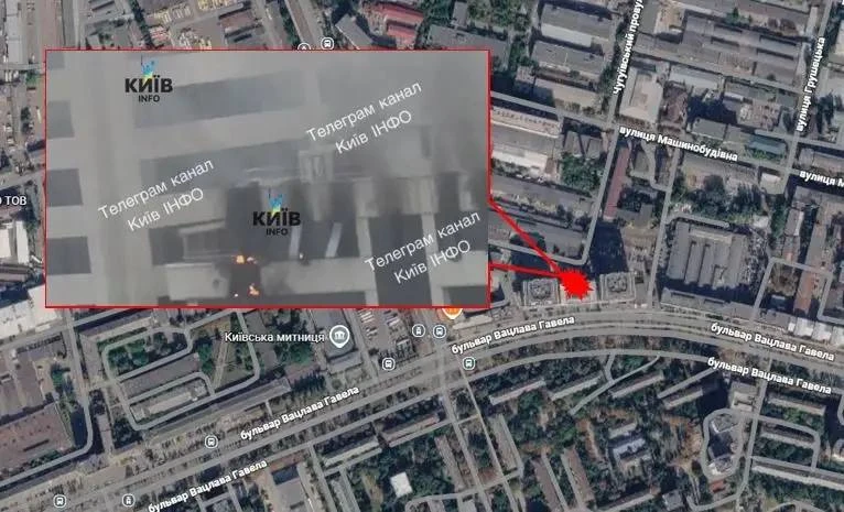 Российские войска повторно ударили по «Престиж-Центру» в Киеве