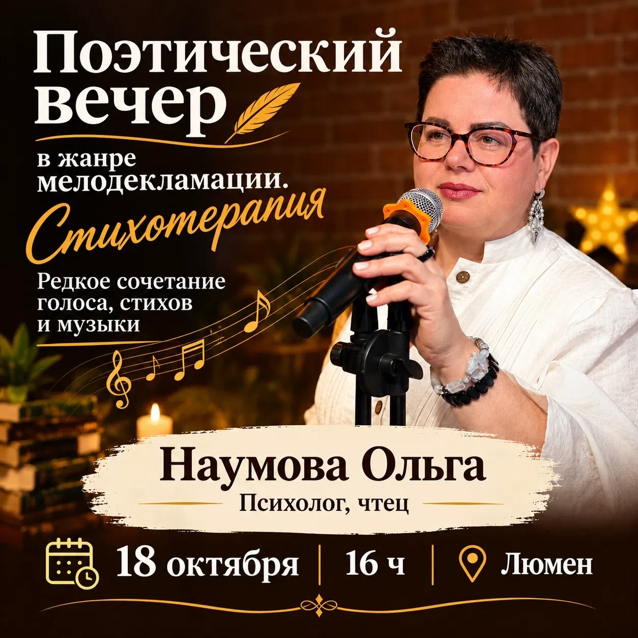 СТИХОТЕРАПИЯ— это исцеление голосом, словом и музыкой 🎤